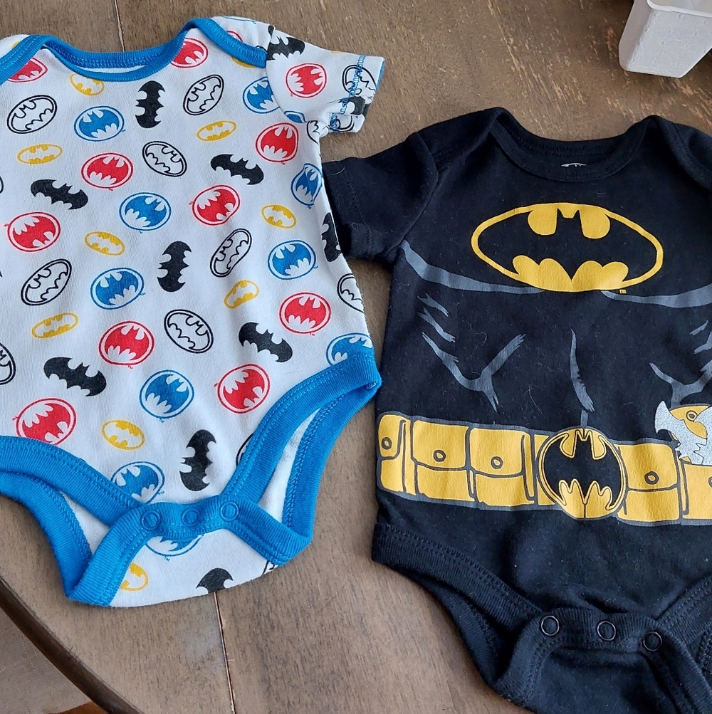 Batman Baby Onesies Set Of Two